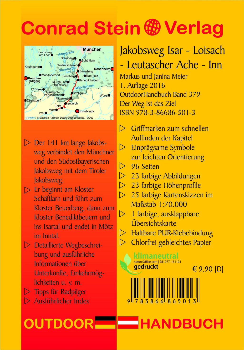 Jakobsweg Isar - Loisach - Leutascher Ache - Inn
