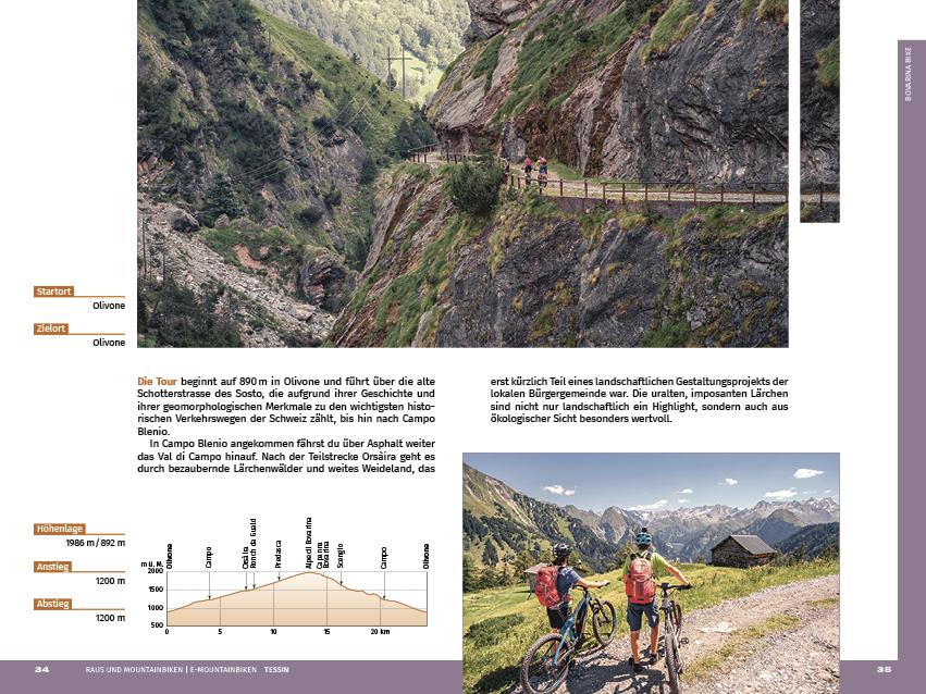 Tessin Raus und Mountainbiken | E-Mountainbiken
