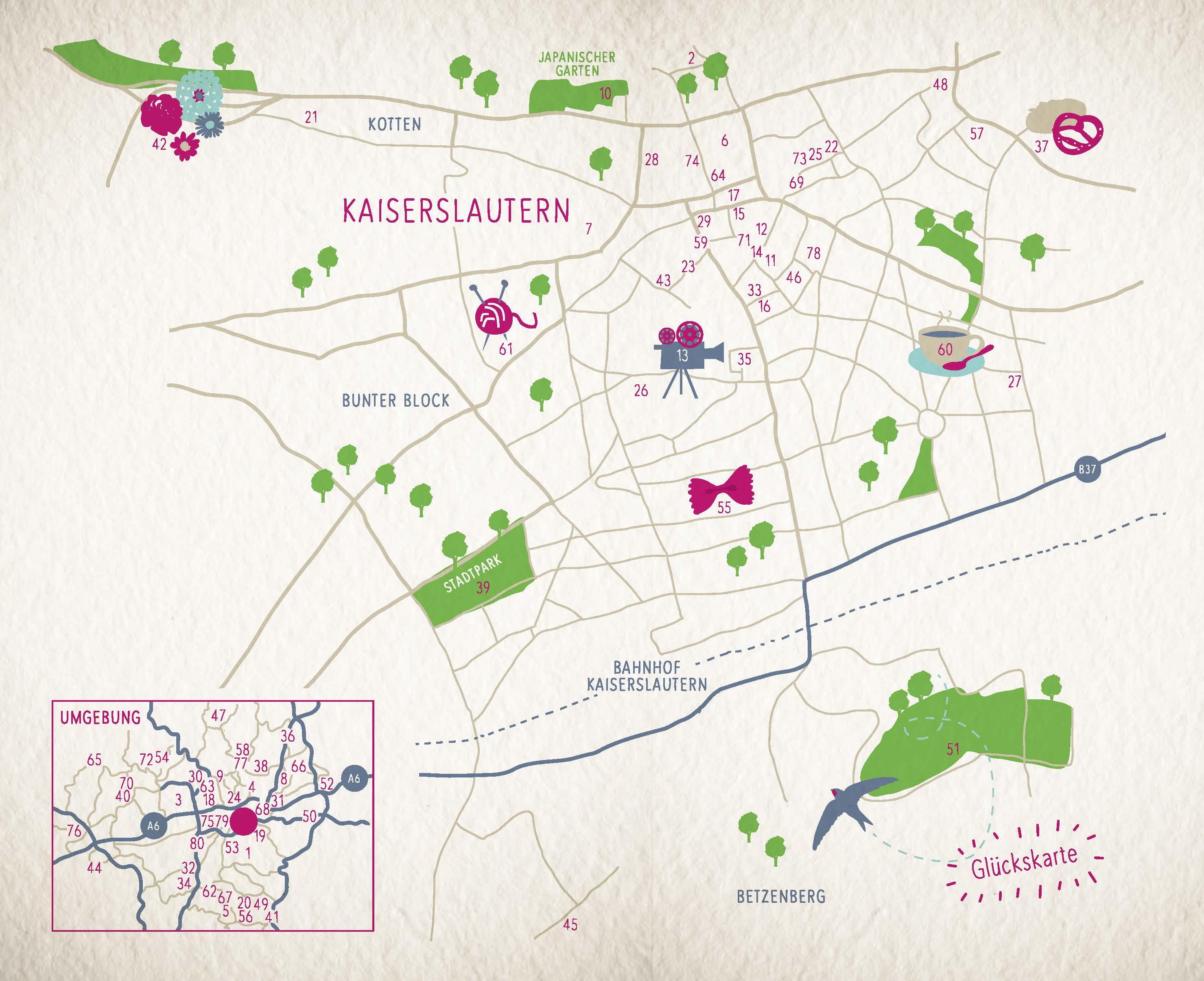 Glücksorte in Kaiserslautern
