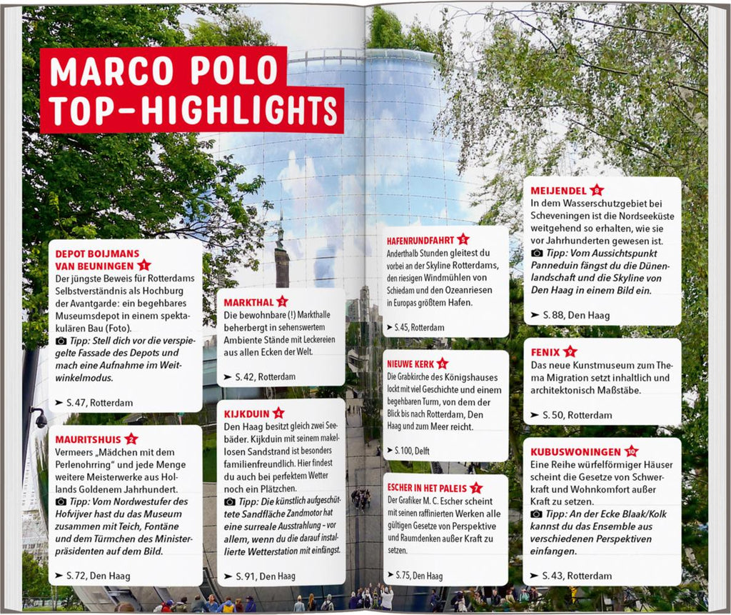 MARCO POLO Reiseführer Rotterdam & Den Haag, Delft