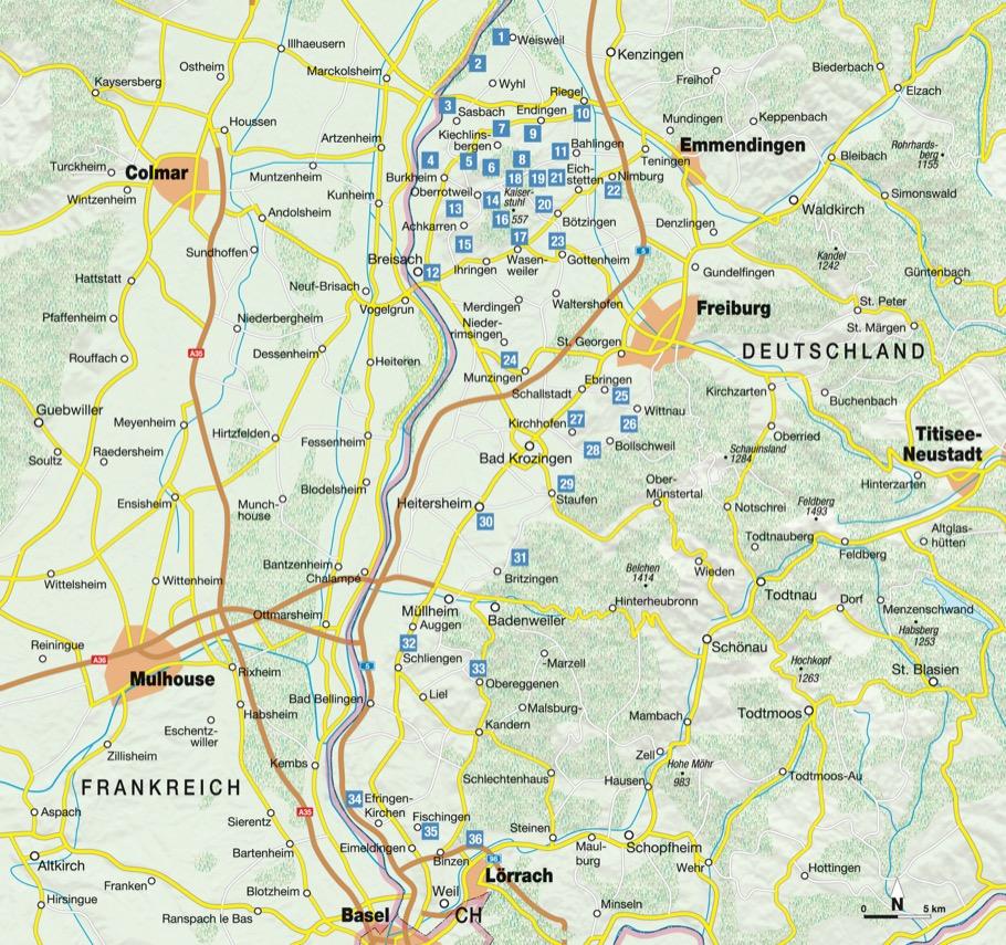 Wandergenuss Kaiserstuhl und Markgräflerland