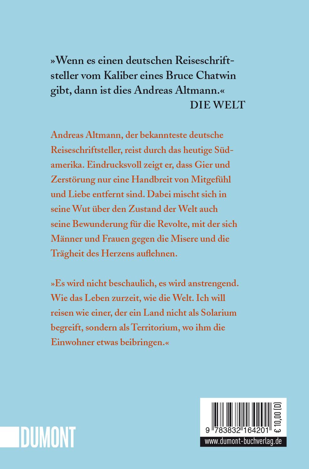 Reise durch einen einsamen Kontinent