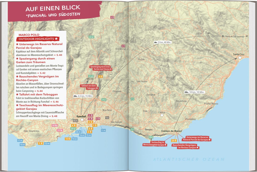 MARCO POLO OUTDOOR GUIDE Reiseführer Madeira