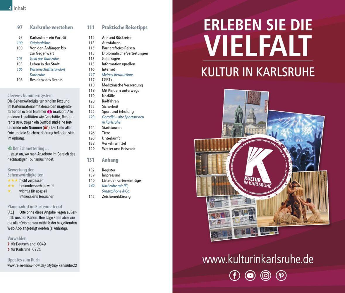 Reise Know-How CityTrip Karlsruhe