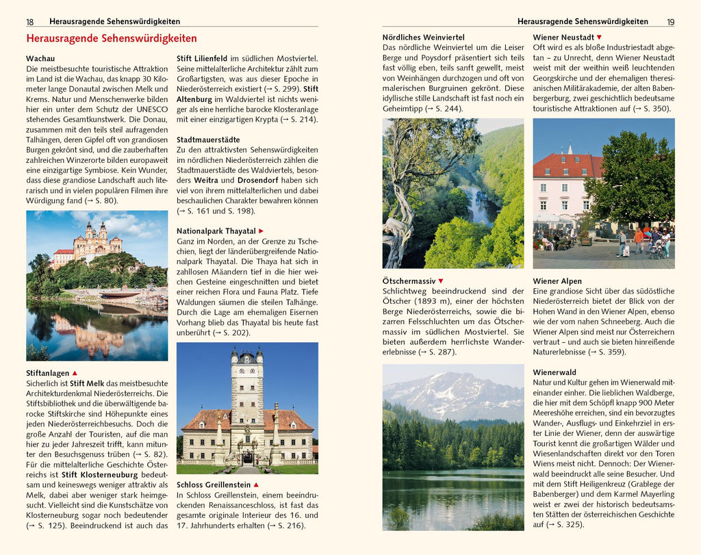 TRESCHER Reiseführer Niederösterreich