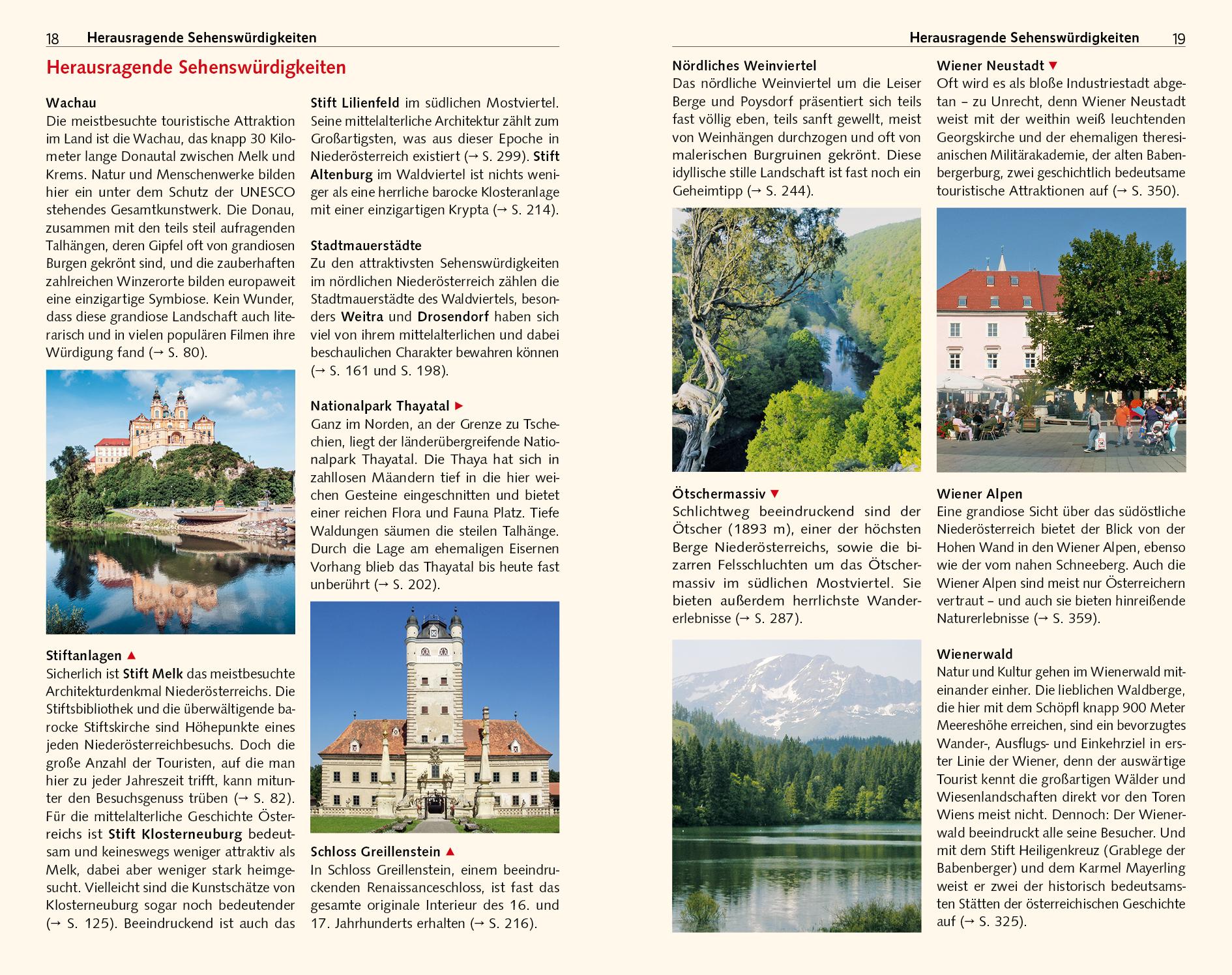 TRESCHER Reiseführer Niederösterreich
