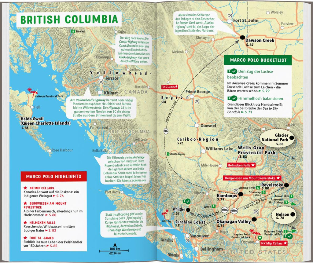 MARCO POLO Reiseführer Kanada West, Rocky Mountains, Vancouver