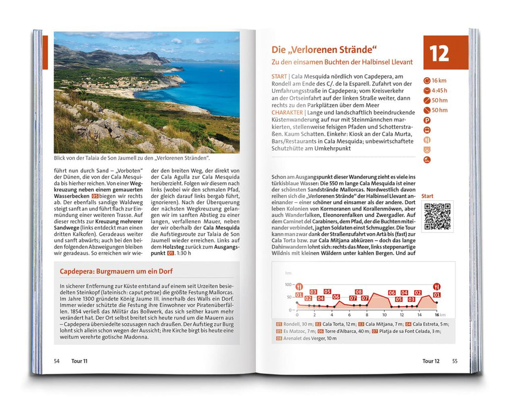 KOMPASS Wanderführer Mallorca Strand- und Küstenwanderungen, 35 Touren mit Extra-Tourenkarte