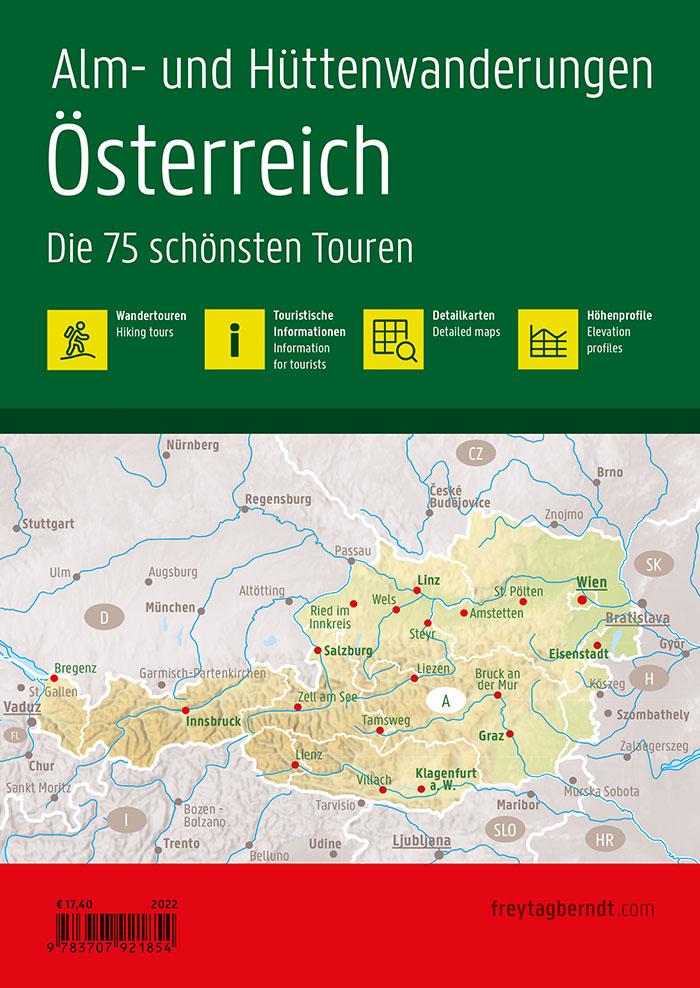 freytag & berndt Alm- und Hüttenwanderungen Österreich