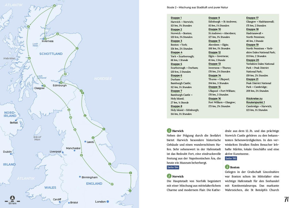 Reise Know-How Roadtrip Handbuch Britische Inseln