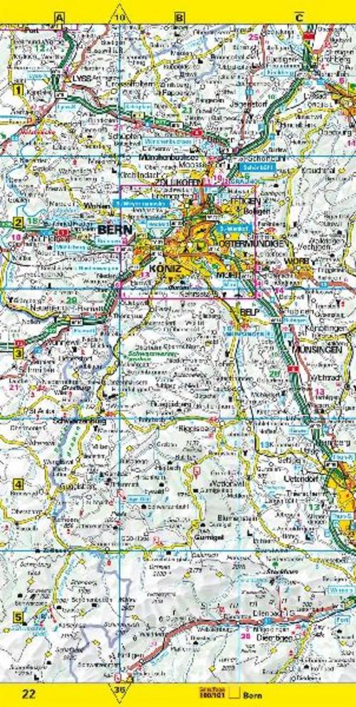 Hallwag Touring Strassenatlas Schweiz