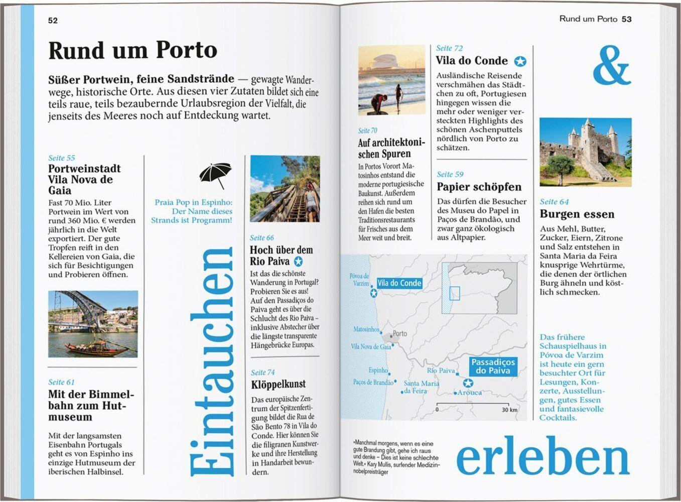 DUMONT Reise-Taschenbuch Reiseführer Portugal, Der Norden