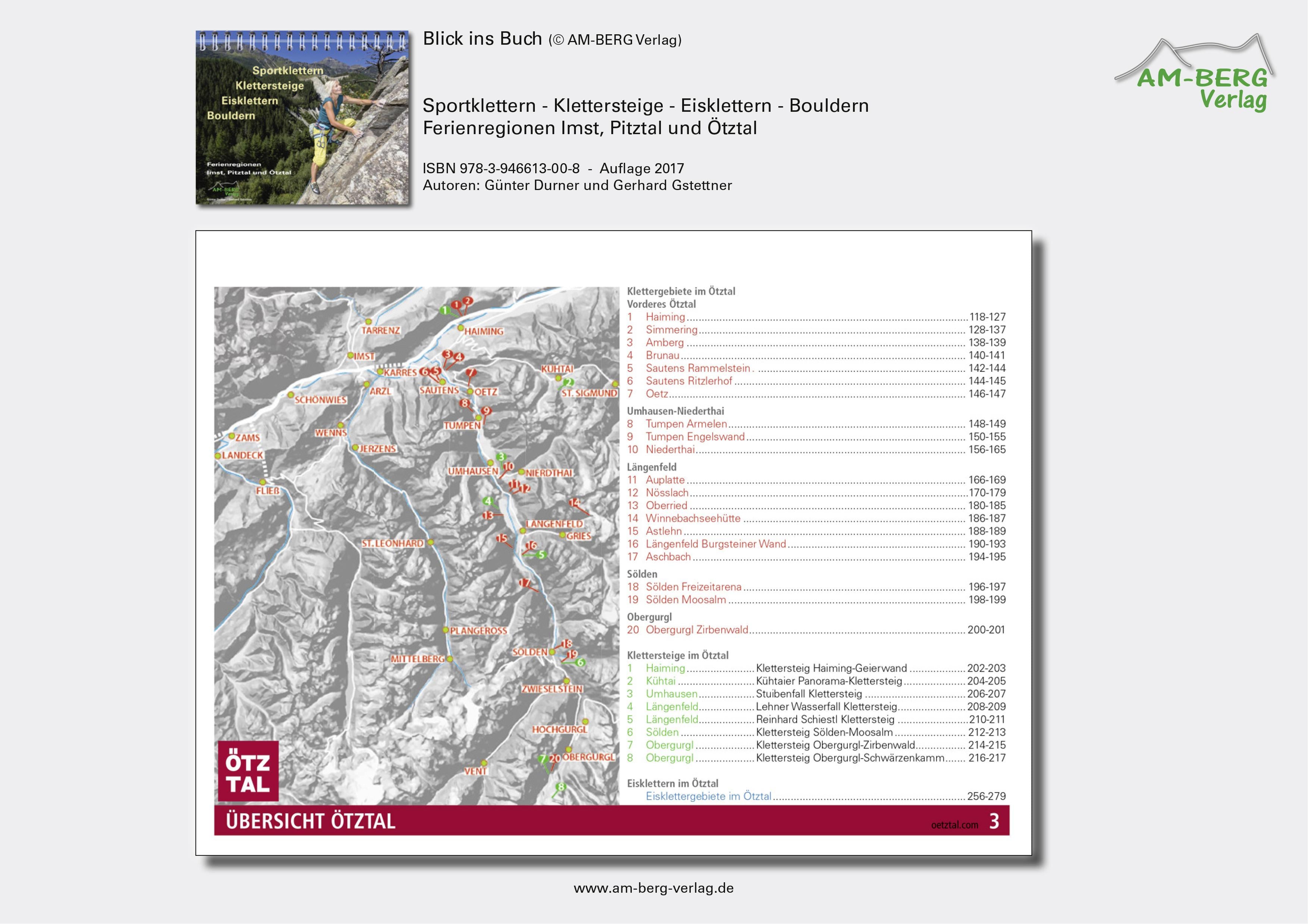 Sportklettern - Klettersteige - Eisklettern - Bouldern Ferienregionen Imst, Pitztal und Ötztal