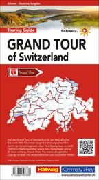 Hallwag Reiseführer Grand Tour of Switzerland Touring Guide, deutsche Ausgabe