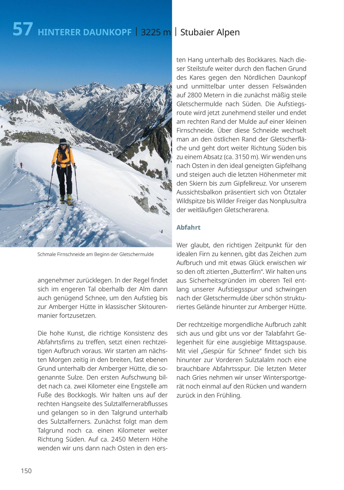 Pistengehen und leichte Skitouren