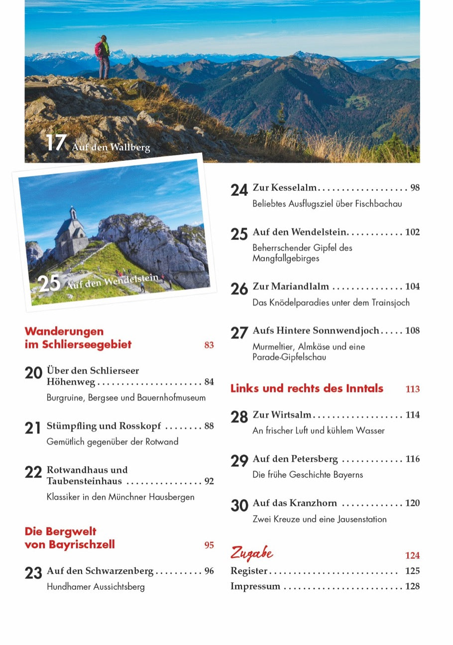 Die Bayerischen Hausberge für Wandermuffel