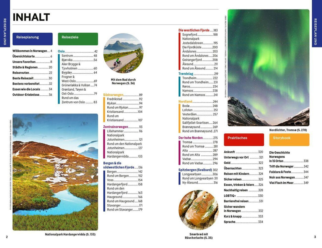 LONELY PLANET Reiseführer Norwegen