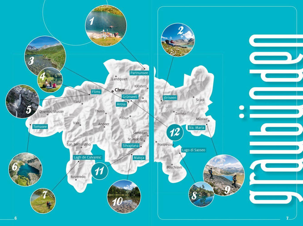 Kümmerly+Frey Erlebnis Schweiz Wandern zu Berggewässern - Wanderführer