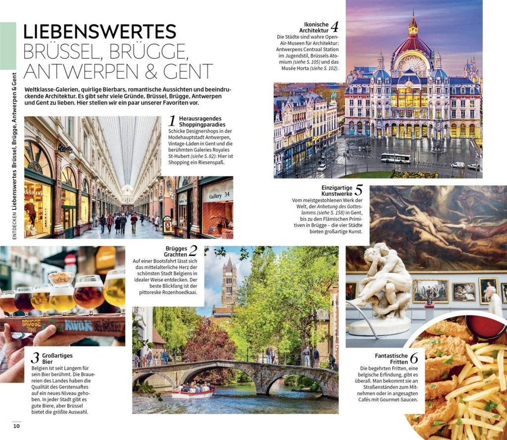 Vis-à-Vis Reiseführer Brüssel, Brügge, Antwerpen und Gent
