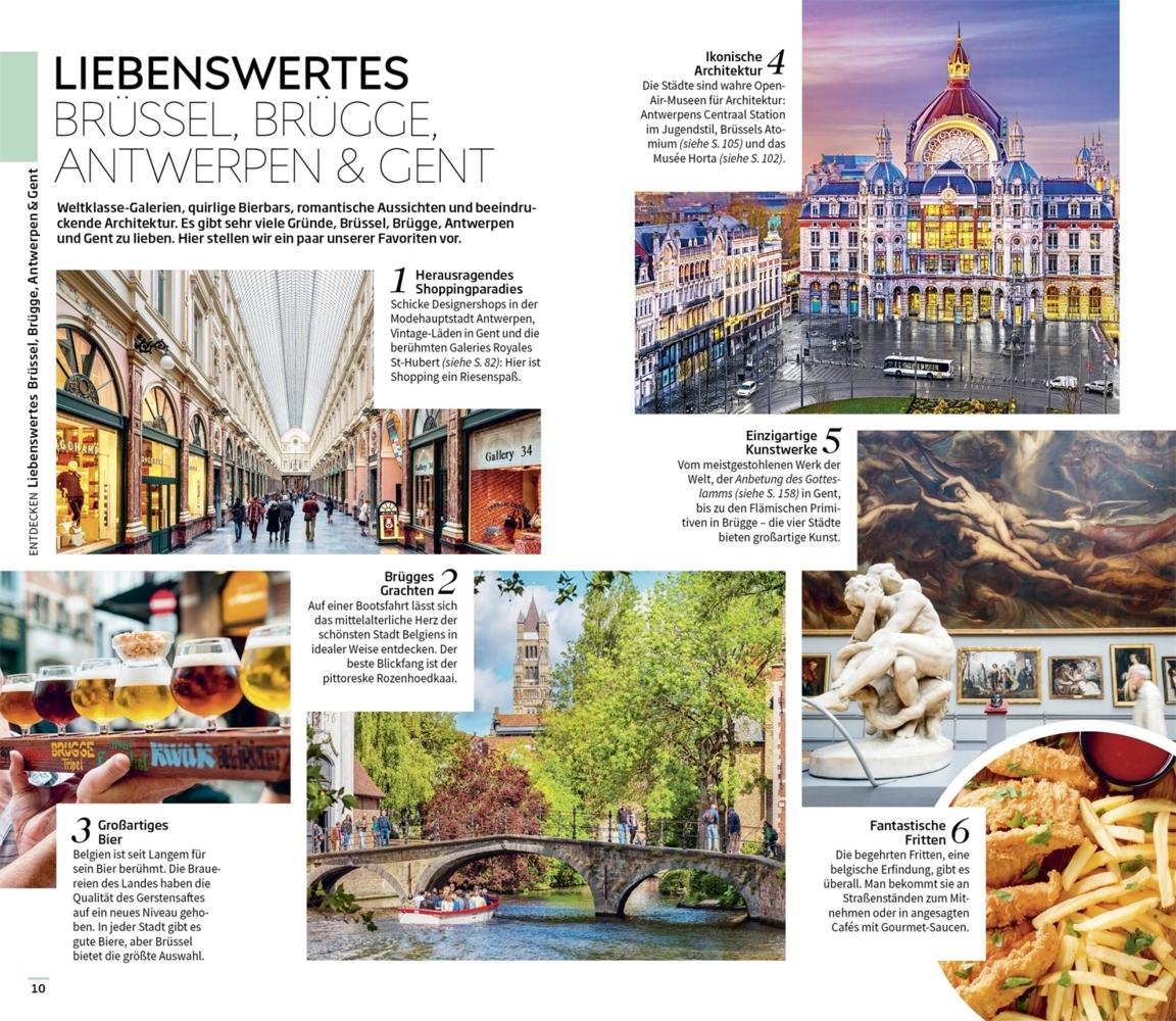 Vis-à-Vis Reiseführer Brüssel, Brügge, Antwerpen und Gent