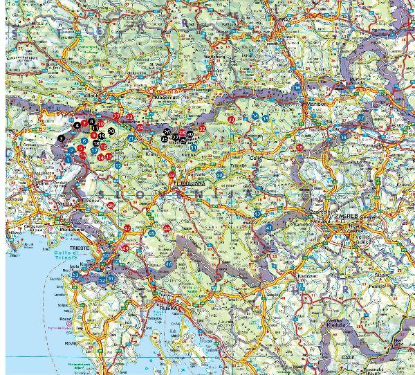 ROTHER Wanderbuch Slowenien - Die schönsten Touren zwischen Julischen Alpen und Adriaküste. 53 Touren