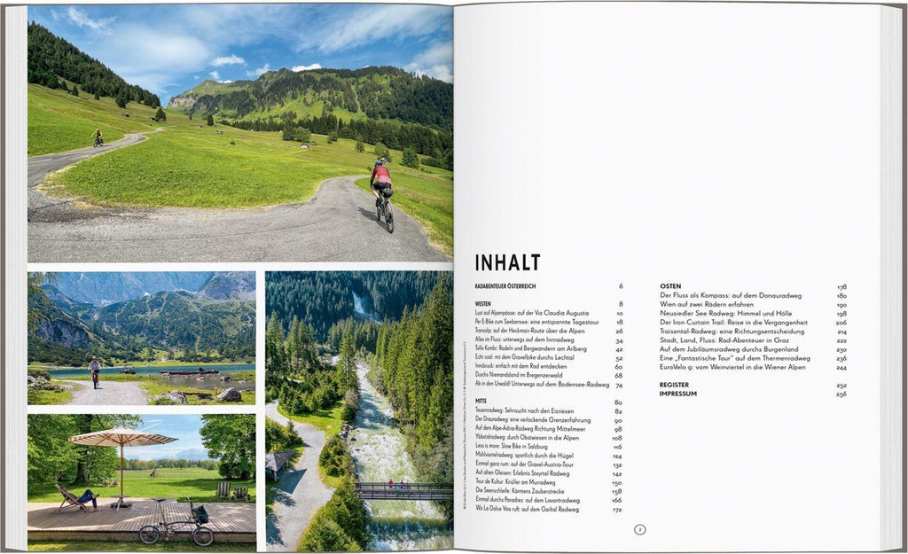LONELY PLANET Bildband Legendäre Radtouren in Österreich