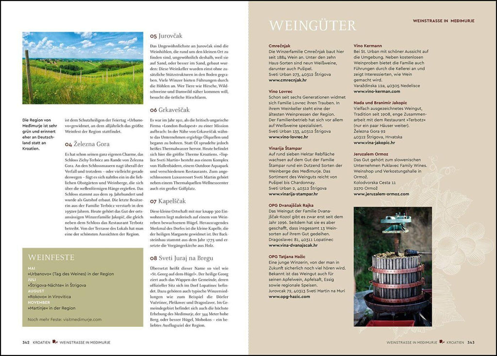 KUNTH Europas schönste Weinrouten