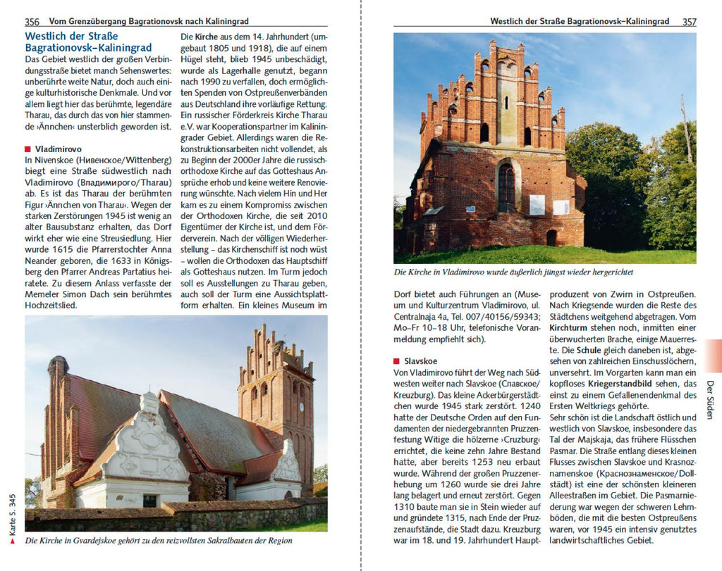 TRESCHER Reiseführer Kaliningrad Königsberg