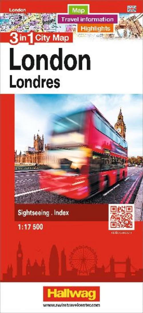 London 3 in 1 City Map