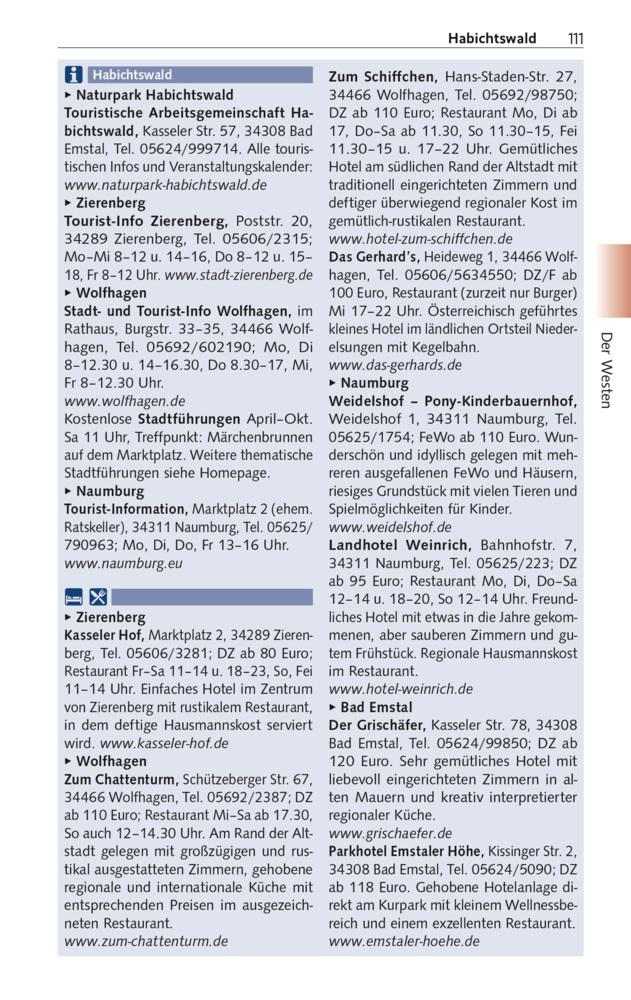 TRESCHER Reiseführer Nordhessen