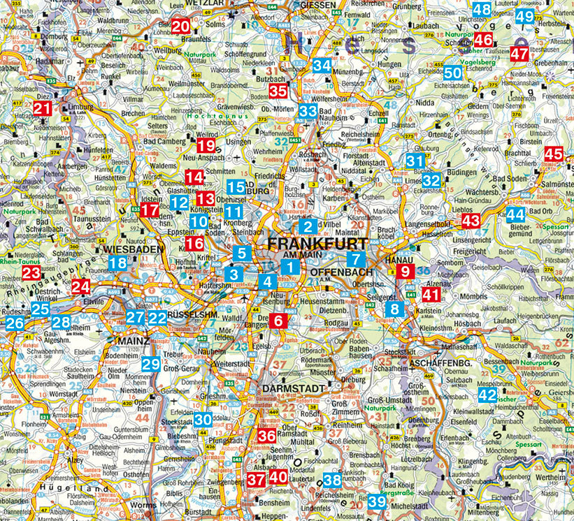 Rund um Frankfurt