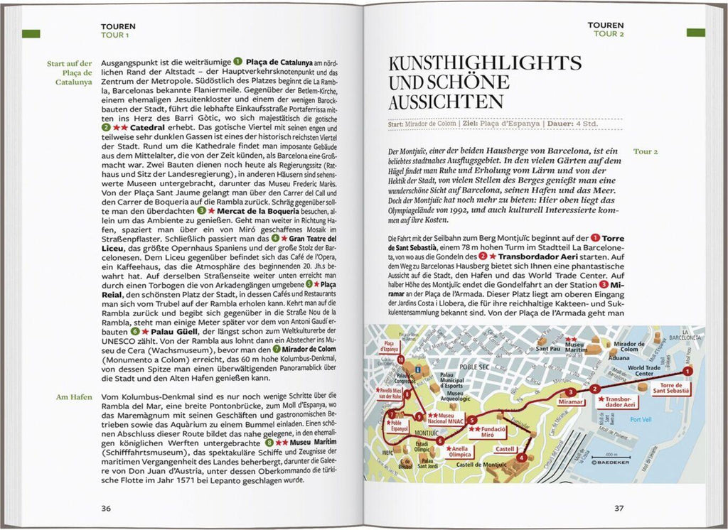 Baedeker Reiseführer Barcelona