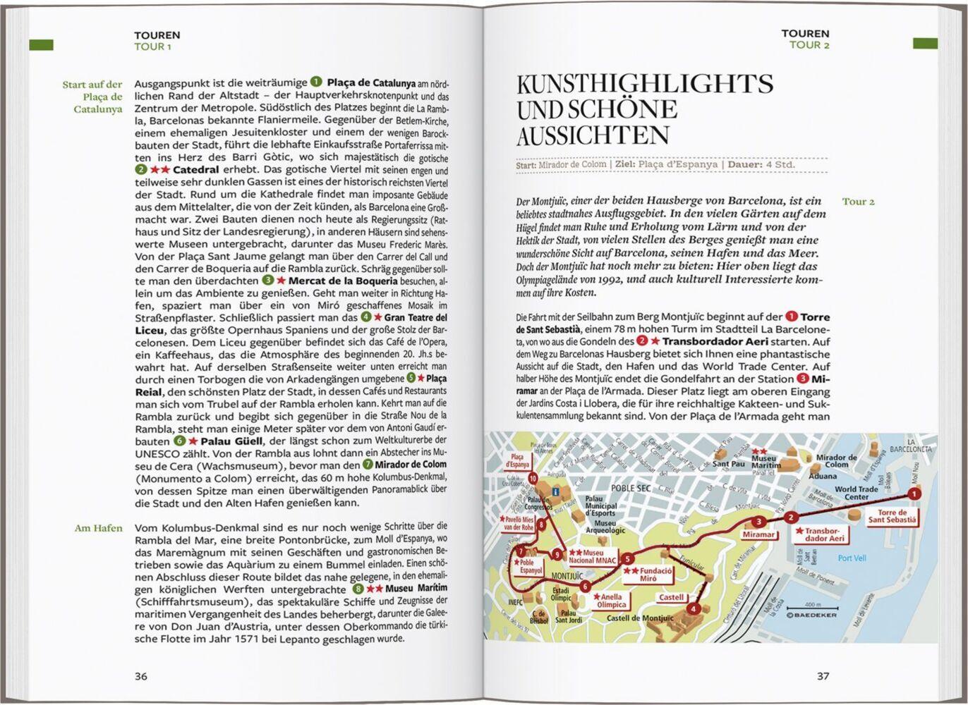 Baedeker Reiseführer Barcelona