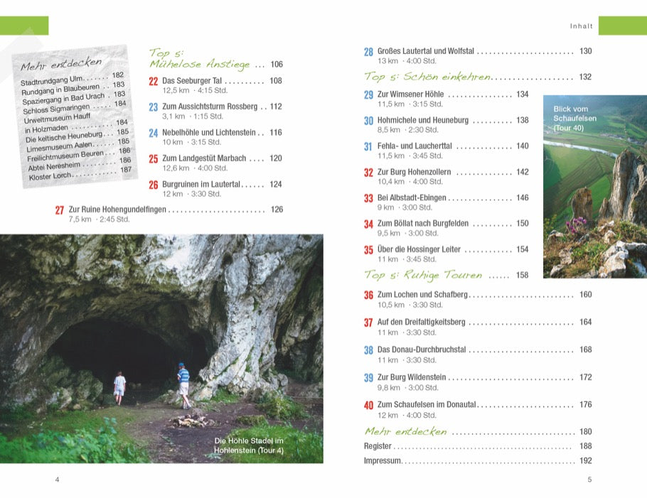 Zeit zum Wandern Schwäbische Alb