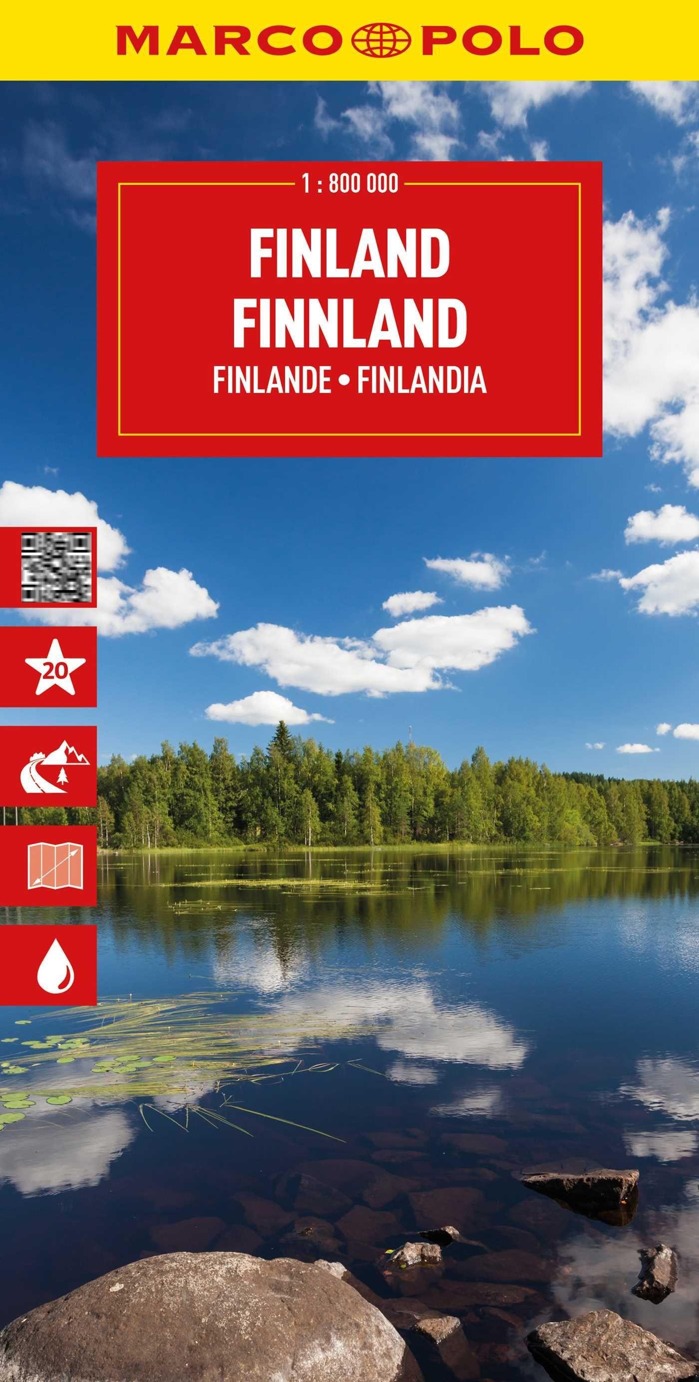 Finland Marco Polo Map