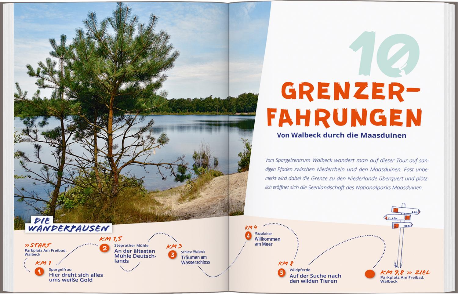 DUMONT Wanderzeit am Niederrhein