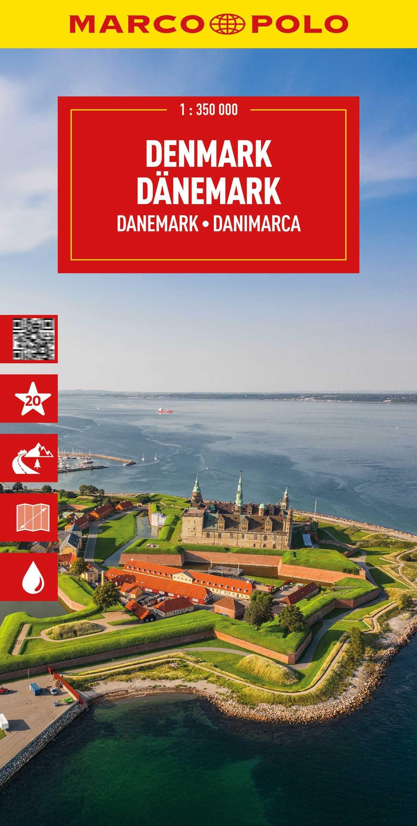 Denmark Marco Polo Map
