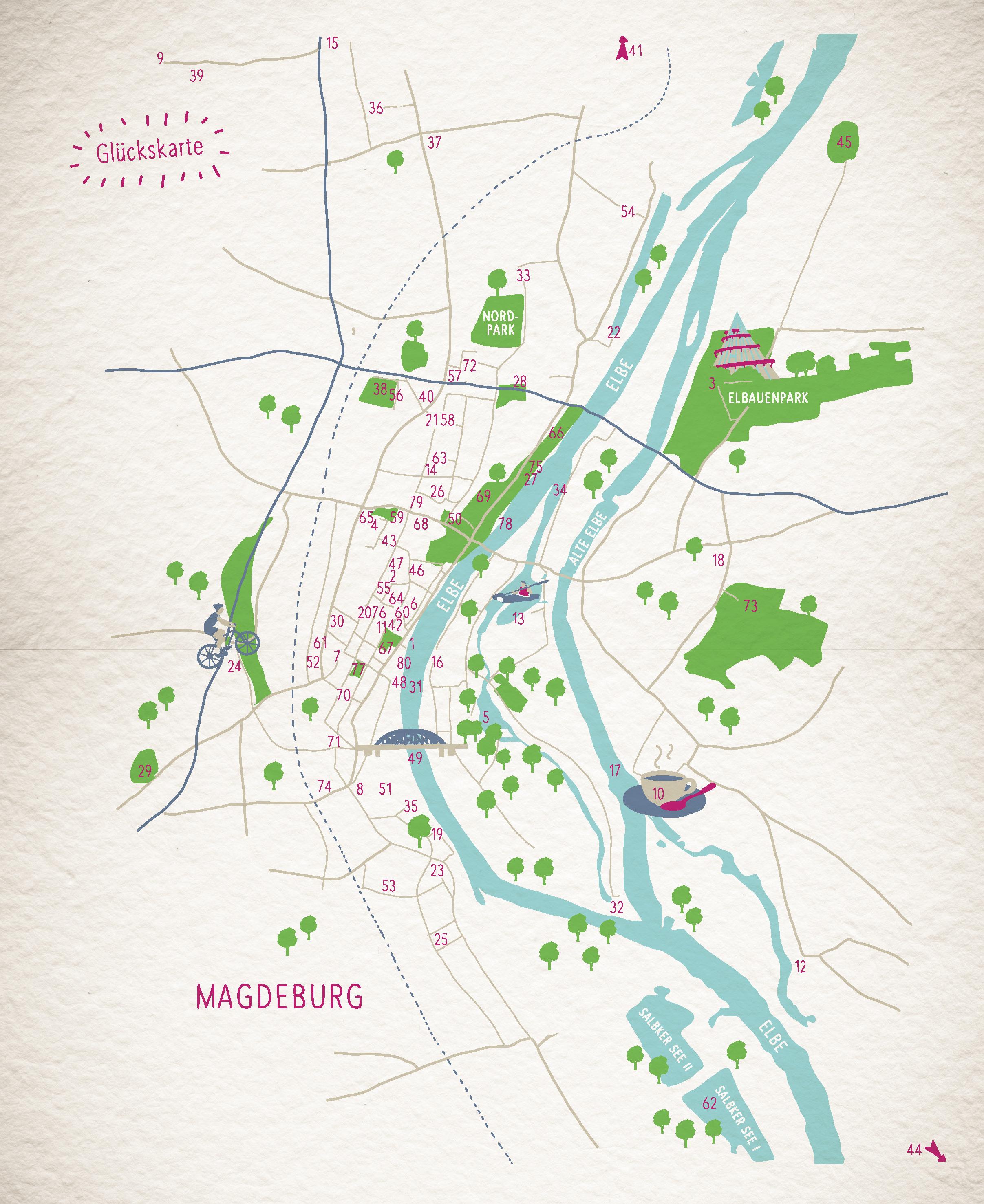 Glücksorte in Magdeburg