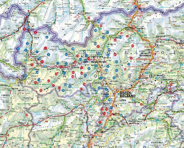 ROTHER Wanderbuch Leichte Wanderungen Südtirol - Vinschgau, Meraner und Bozner Land