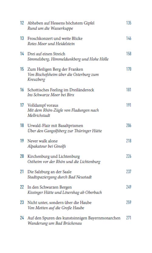 Ausflugsverführer Rhön