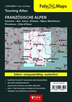 FolyMaps Touringatlas Französische Alpen 1:250.000