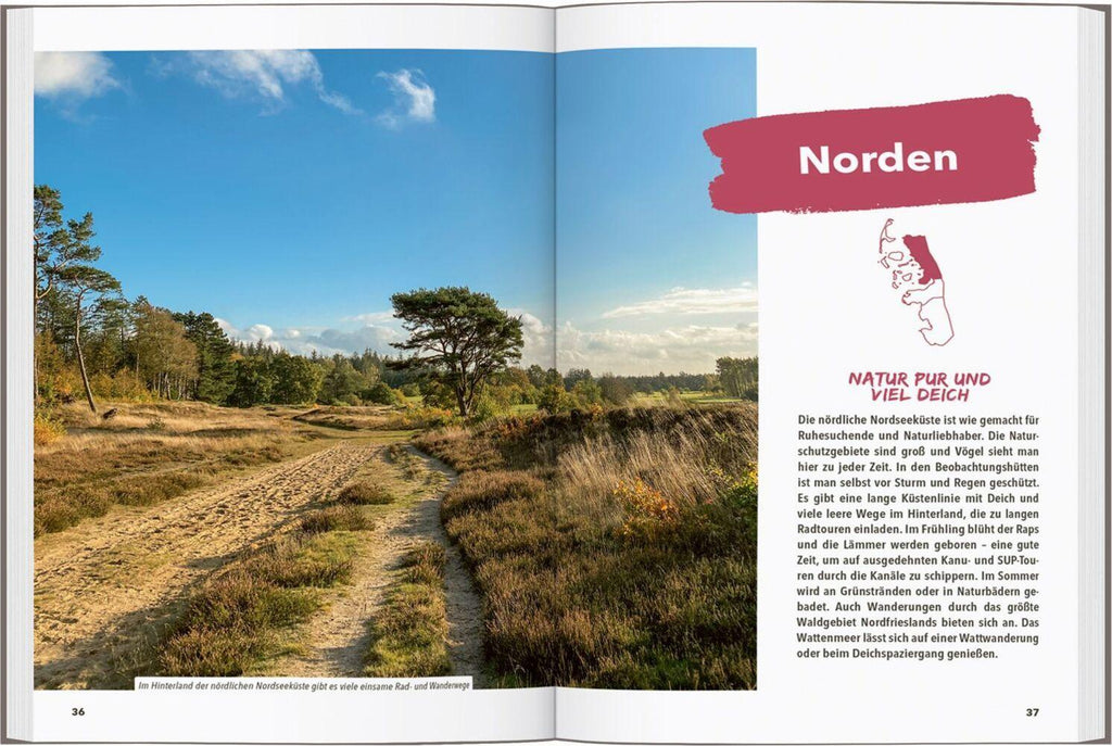 MARCO POLO OUTDOOR GUIDE Reiseführer Nordseeküste Schleswig-Holstein