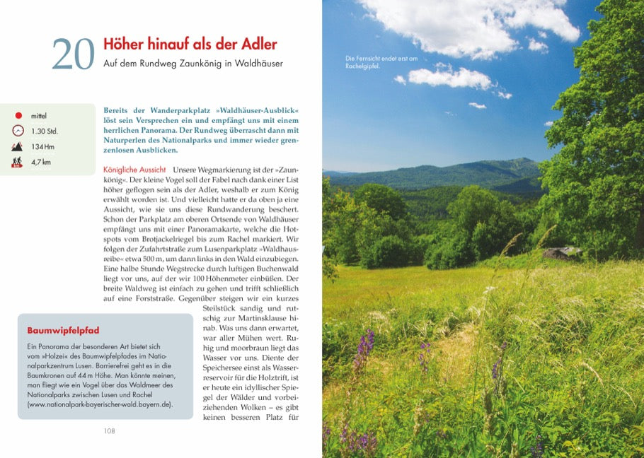 Panoramawege für Senioren Bayerischer Wald