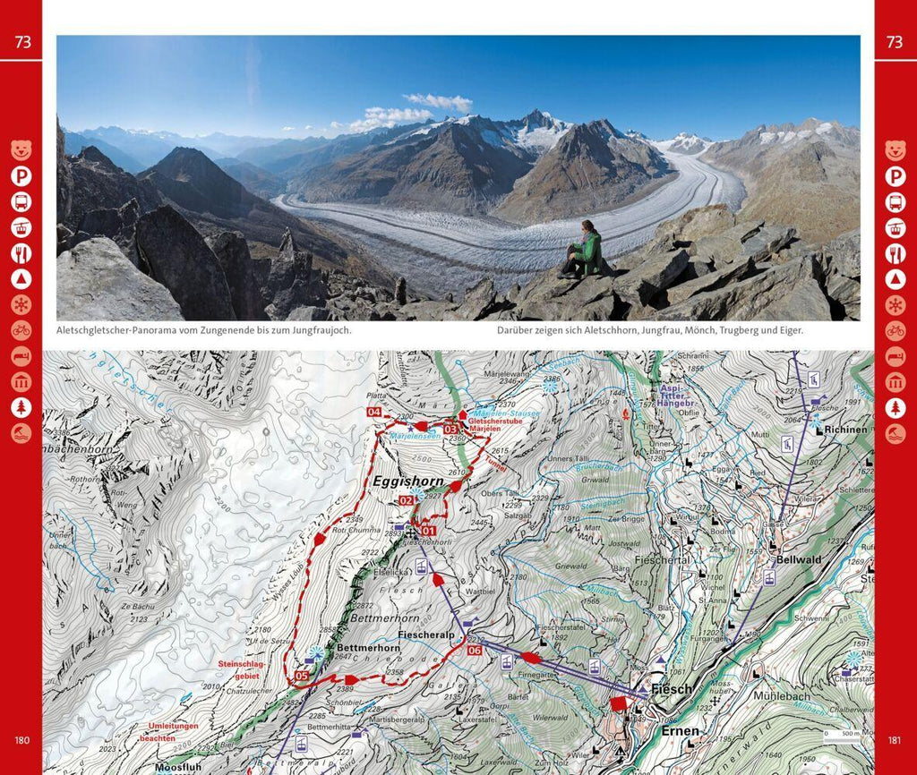 Kümmerly+Frey Wanderführer Wanderparadies Schweiz