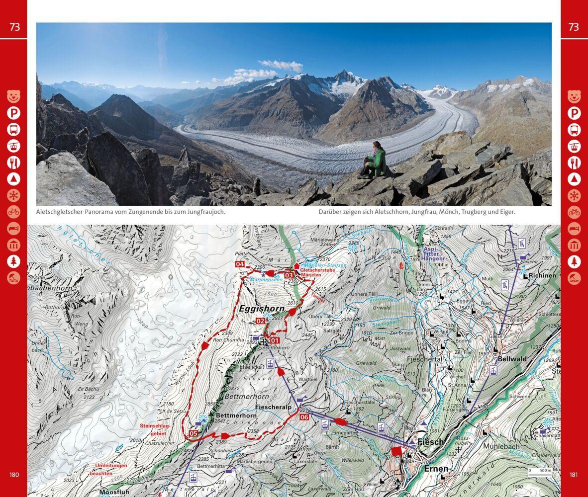 Kümmerly+Frey Wanderführer Wanderparadies Schweiz