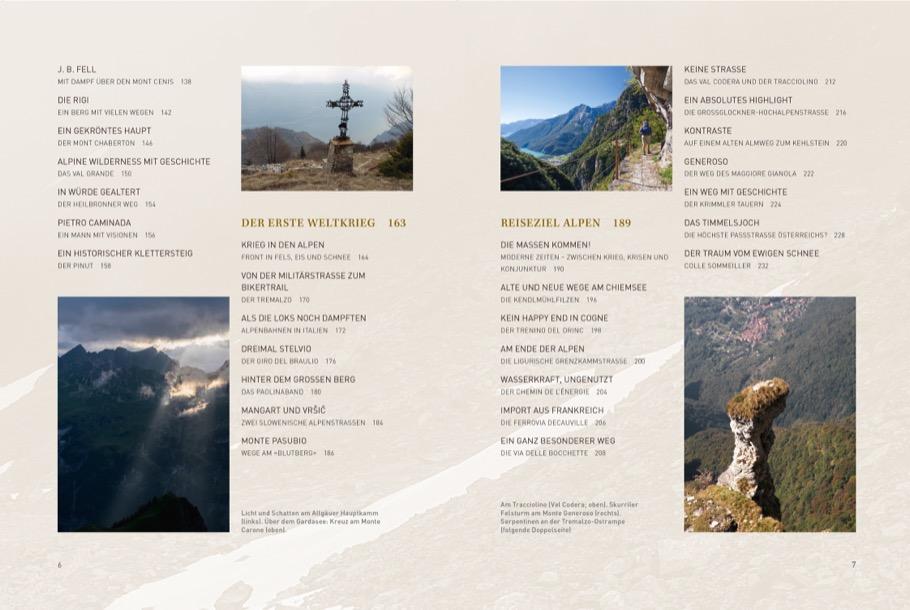 Alte Wege in den Alpen