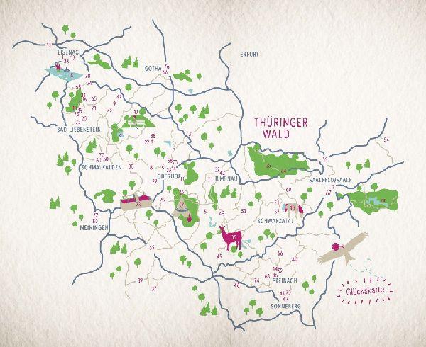 Glücksorte im Thüringer Wald