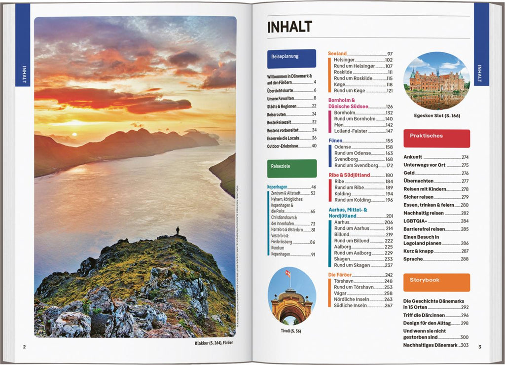 LONELY PLANET Reiseführer Dänemark & die Färöer