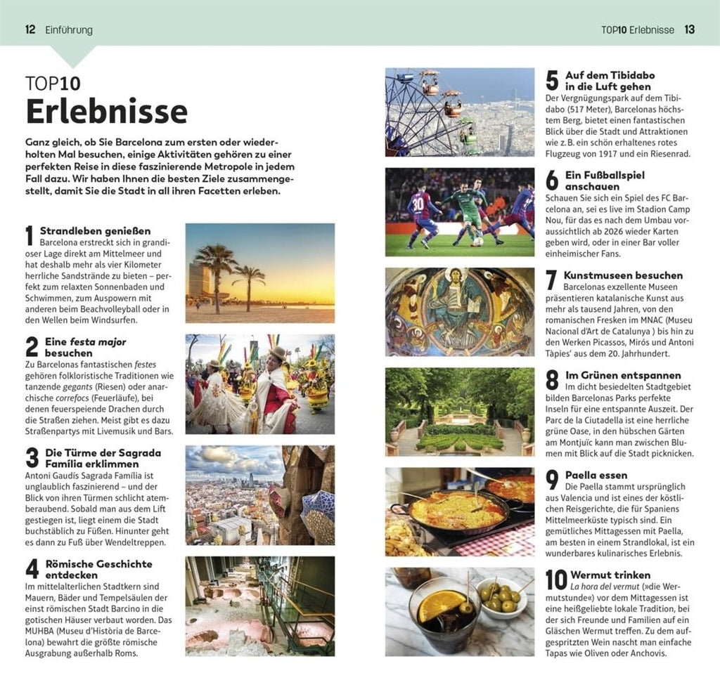 TOP10 Reiseführer Barcelona