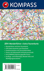KOMPASS Wanderführer Nordpfälzer Bergland, Rheinhessen, 50 Touren